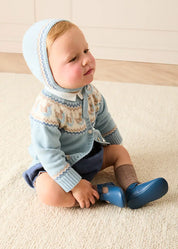 Birdie Hand Embroidered Long Sleeve Bodysuit in White (1-18mths) Tops & Bodysuits from Pepa London