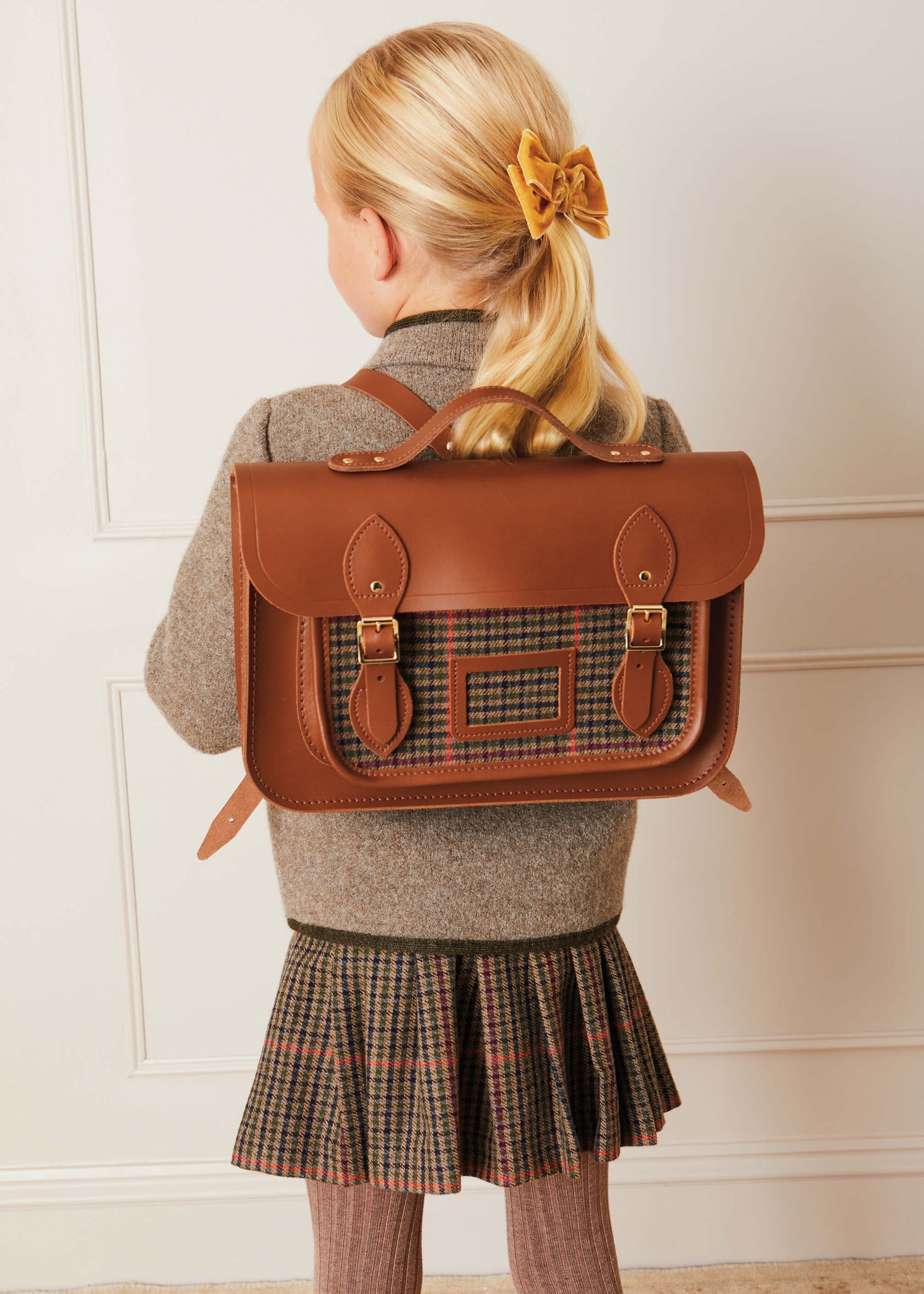 Limited-Edition Cambridge Satchel Co. & Pepa London Backpack in Brown Accessories  from Pepa London