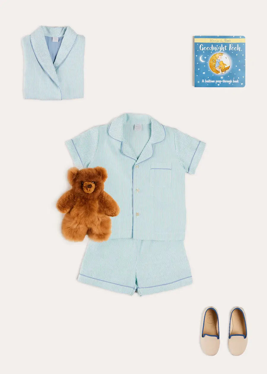 The Rochester Dressing Gown Toddler Boy Look Look from Pepa London