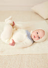 The Cream Knitted Fair Isle Newborn Look Look  from Pepa London