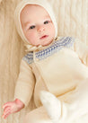 The Cream Knitted Fair Isle Newborn Look Look  from Pepa London