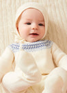 Fair Isle Knitted Set in Cream (1-9mths) Knitted Sets  from Pepa London