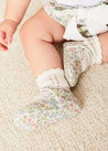 Cordelia Floral Bloomer with Bow in Pink Made with Liberty Fabric (1m-2yrs) Bloomers from Pepa London