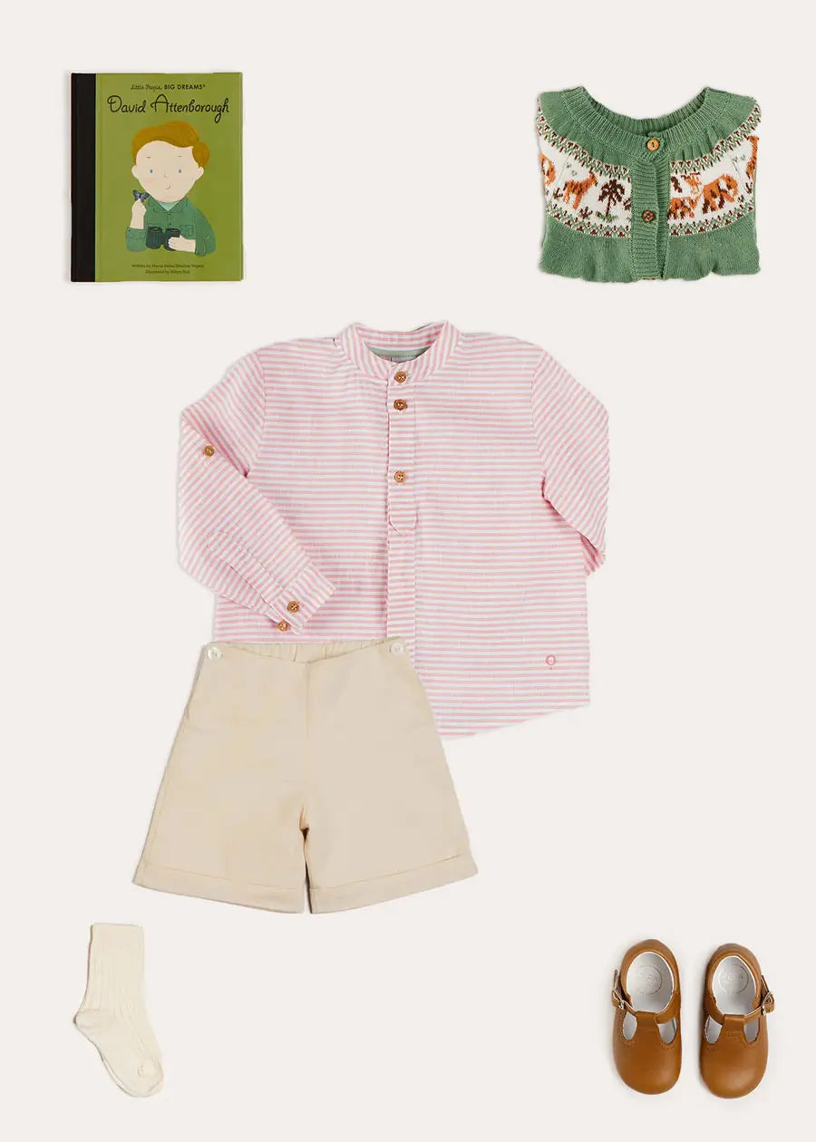 The Safari Cardigan Toddler Boy Look Look from Pepa London