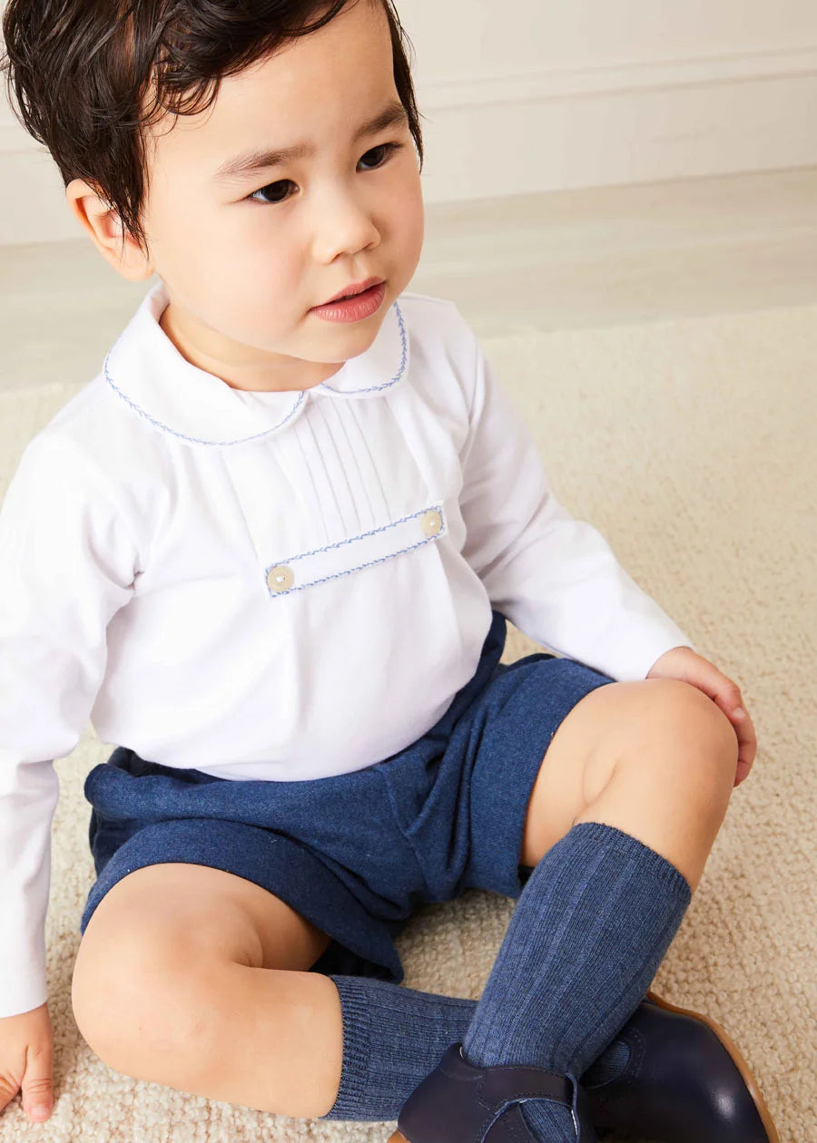 The Classic Burgundy Fair Isle Merino Wool Jumper Baby Boy Look Look  from Pepa London