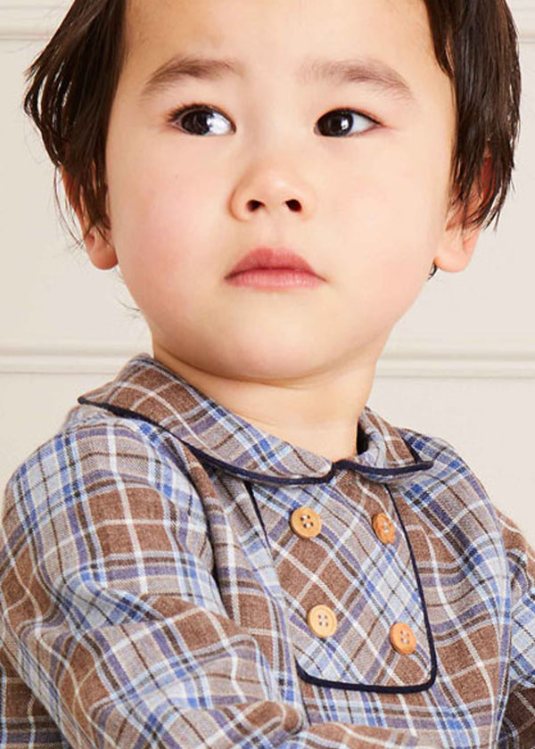The Winchester Tartan Shirt Baby Boy Look Look  from Pepa London