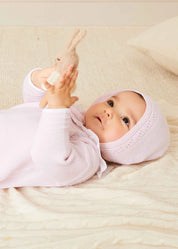 The Pink Knitted Newborn Look Look  from Pepa London