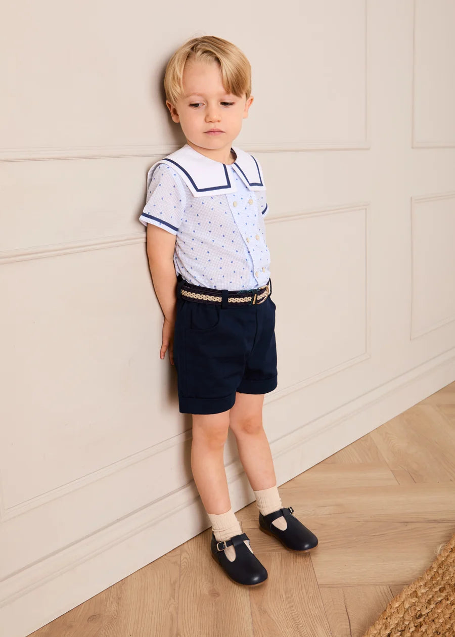 The Noah Mariner Top Toddler Boy Look Look from Pepa London