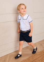 The Noah Mariner Top Toddler Boy Look Look from Pepa London