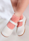 Mary Jane Leather Baby Shoes in Ivory (20-24EU) Shoes  from Pepa London
