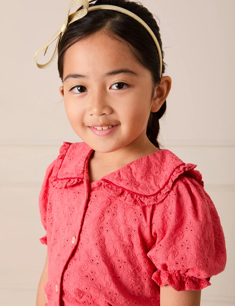 Thin Bow Hairband in Gold HAIR ACCESSORIES from Pepa London