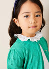 Piculina Trim Top in White (2-10yrs) Tops & Bodysuits from Pepa London