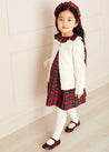 The Belgravia Tartan Dress Baby Girl Look Look  from Pepa London