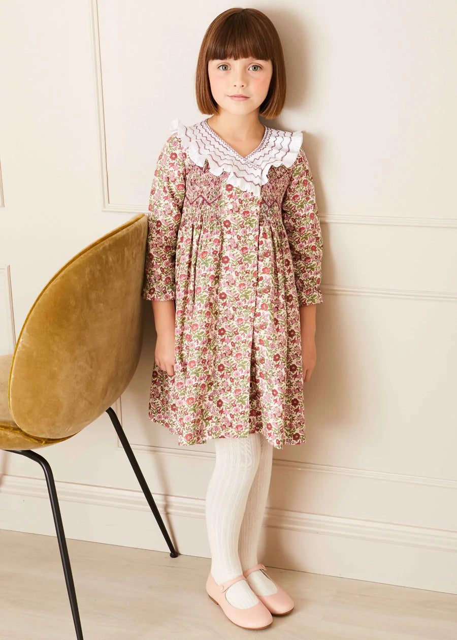 Ribbed Knitted Tights in Cream (0mths-10yrs) Tights from Pepa London