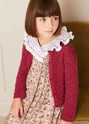 Daphne Floral Hand Smocked Double Breasted Dress in Pink (18mths-10yrs) Dresses  from Pepa London