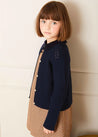 Chester Puppytooth Dress in Caramel (18mths-10yrs) Dresses  from Pepa London