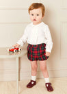 The Belgravia Tartan Bloomers Baby Boy Look Look  from Pepa London