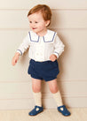 The Blue Mariner Set Baby Boy Look Look  from Pepa London