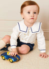 The Blue Mariner Set Baby Boy Look Look  from Pepa London