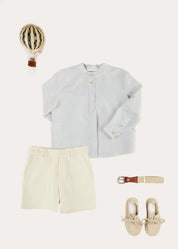 The Stafford Striped Shirt Boy Look Look from Pepa London