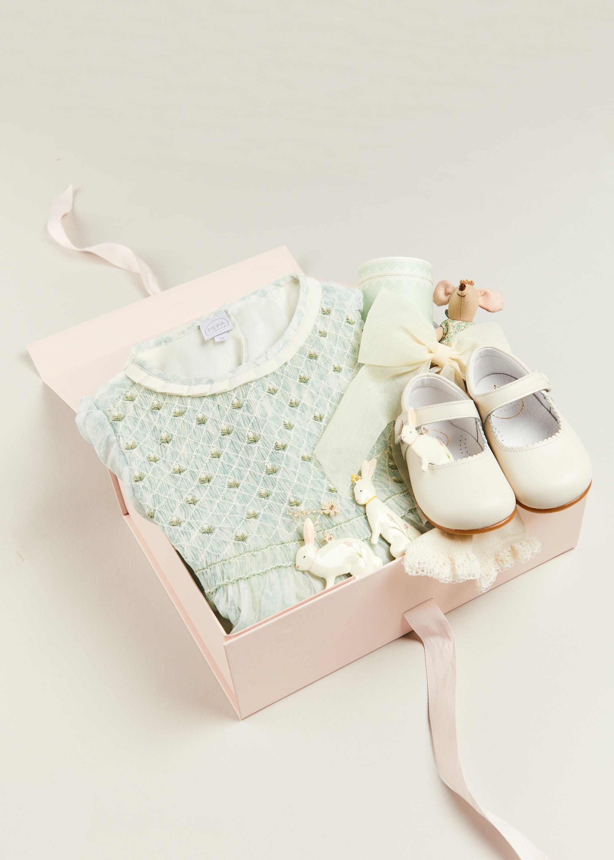 The Constance Floral Party Set in Green Look  from Pepa London