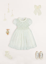 The Constance Floral Party Set in Green Look  from Pepa London