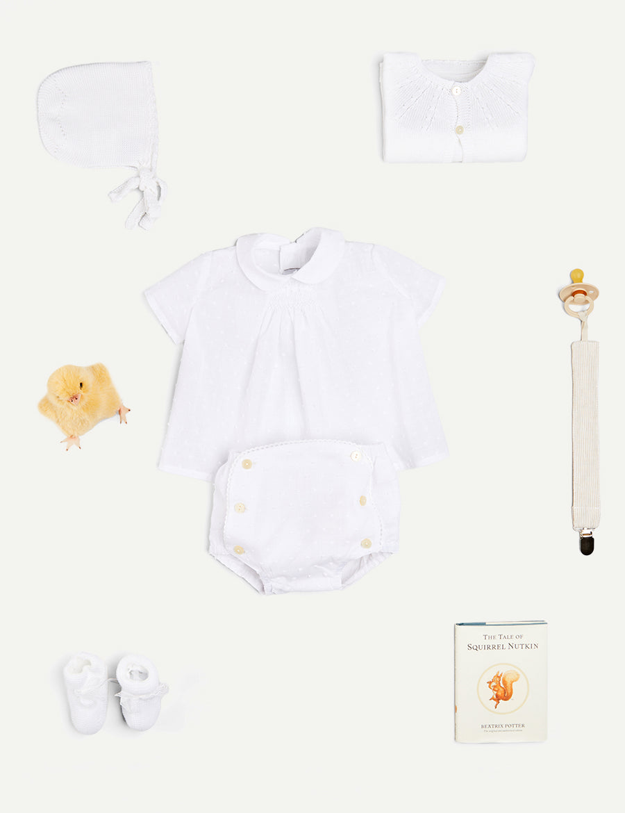 The Elegant Plumetti Gift Set in White Look  from Pepa London