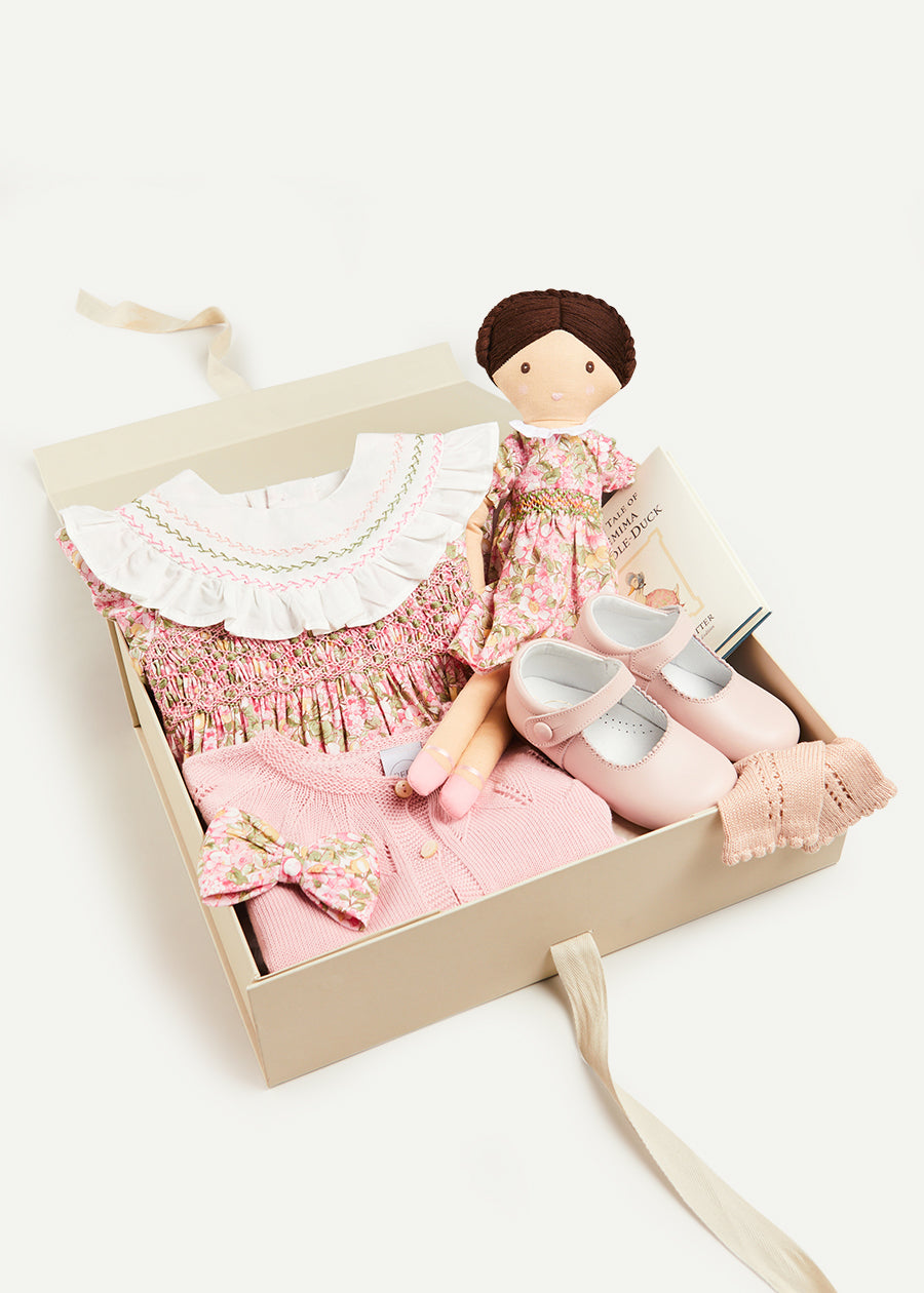 The Eloise Floral Gift Set in Pink Look  from Pepa London
