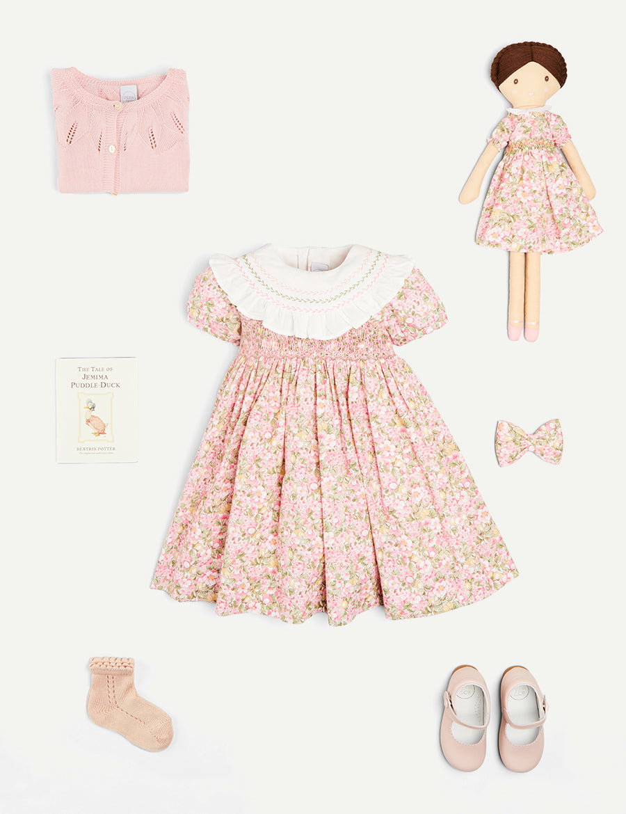 The Eloise Floral Gift Set in Pink Look  from Pepa London
