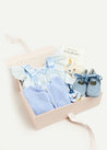 The Elsie Floral Gift Set in Blue Look  from Pepa London