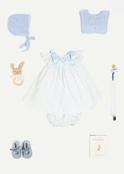 The Elsie Floral Gift Set in Blue Look  from Pepa London