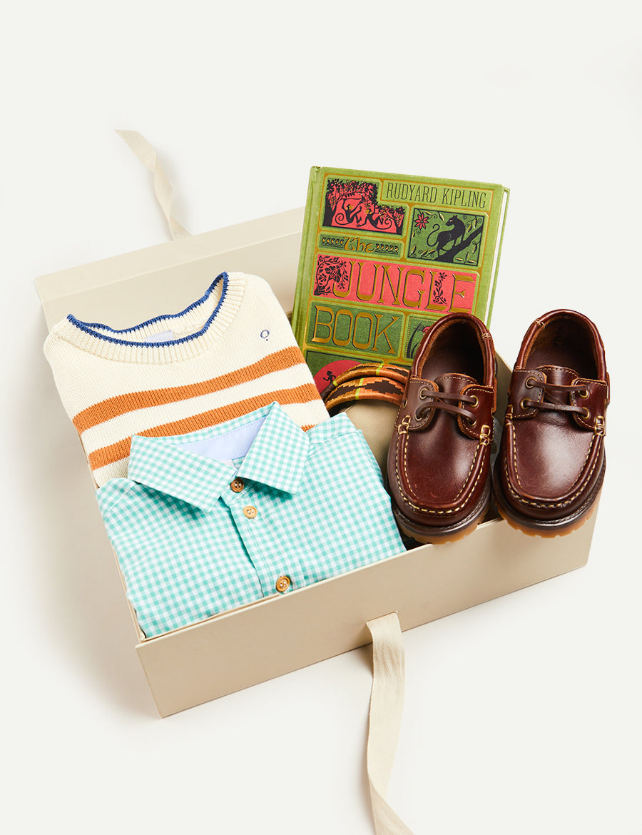 The Little Adventurers Gift Set in Beige Look  from Pepa London