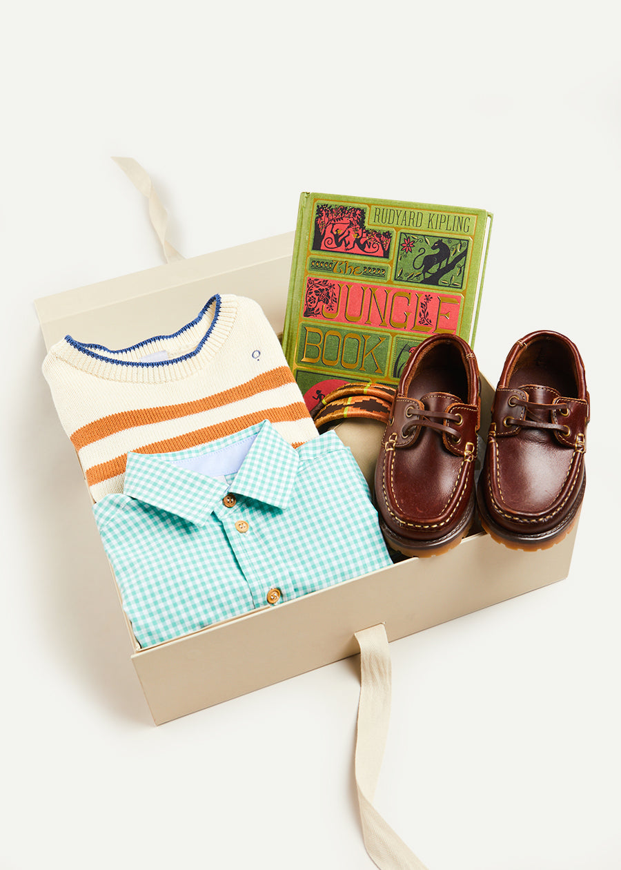 The Little Adventurers Gift Set in Beige Look  from Pepa London
