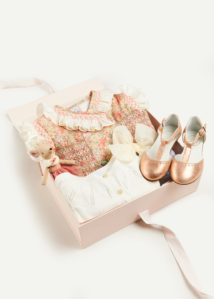 The Sophie Floral Gift Set in Peach Look  from Pepa London