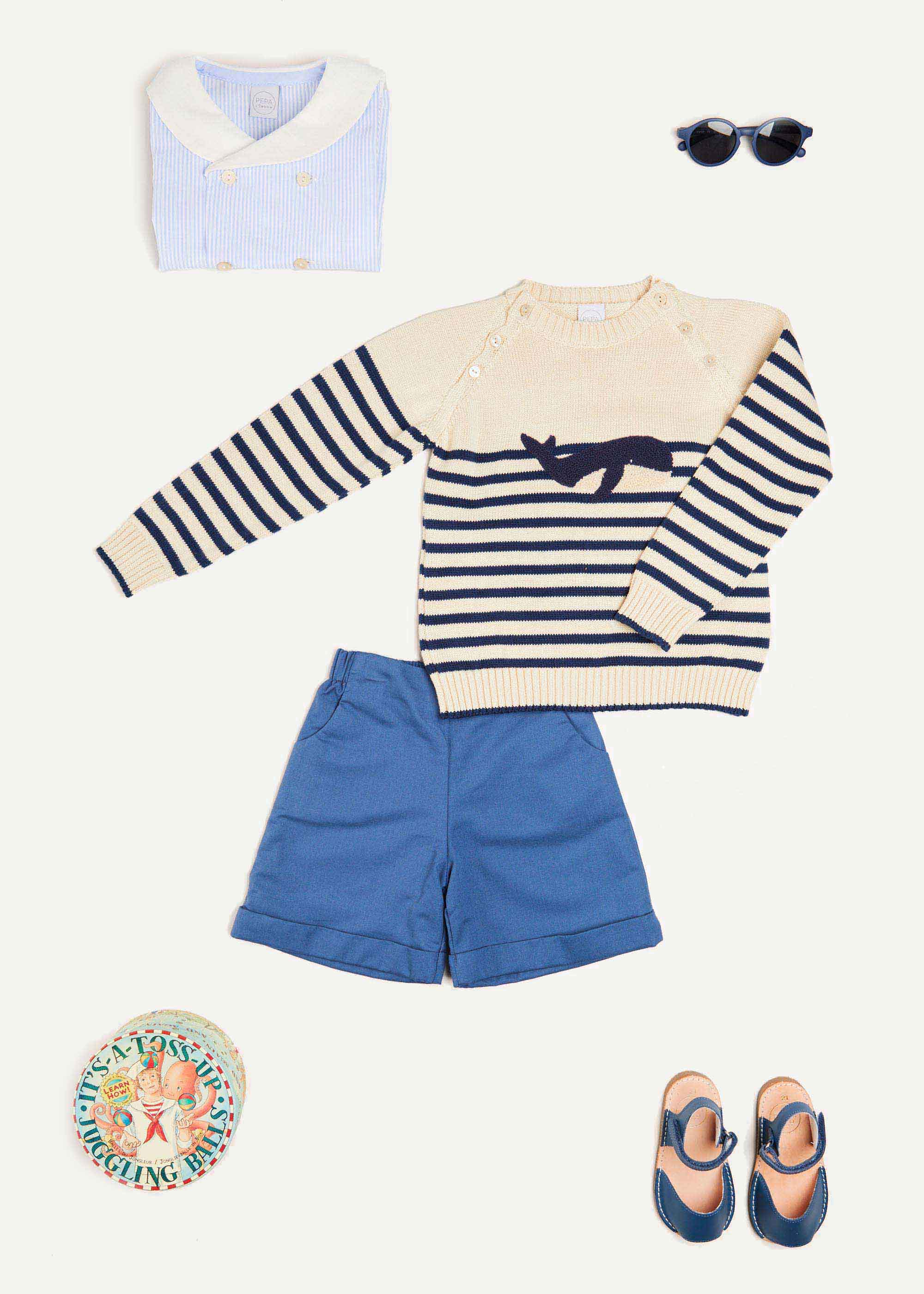 The Whale Icon Gift Set in Blue Look  from Pepa London