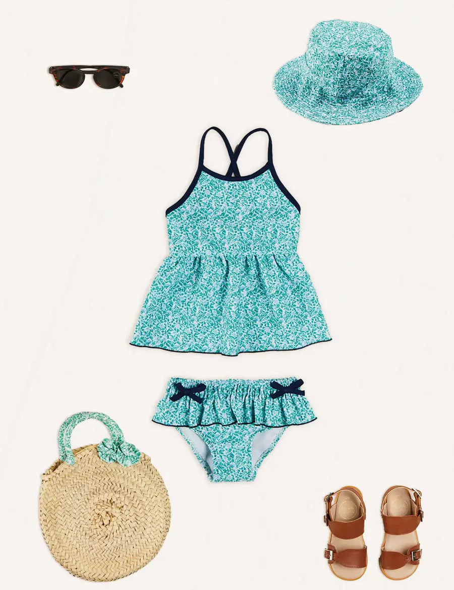 The Adelaide Two Piece Swimsuit Girl Look Look from Pepa London