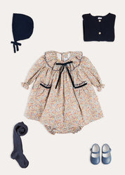 The Beatrice Floral Dress Baby Girl Look