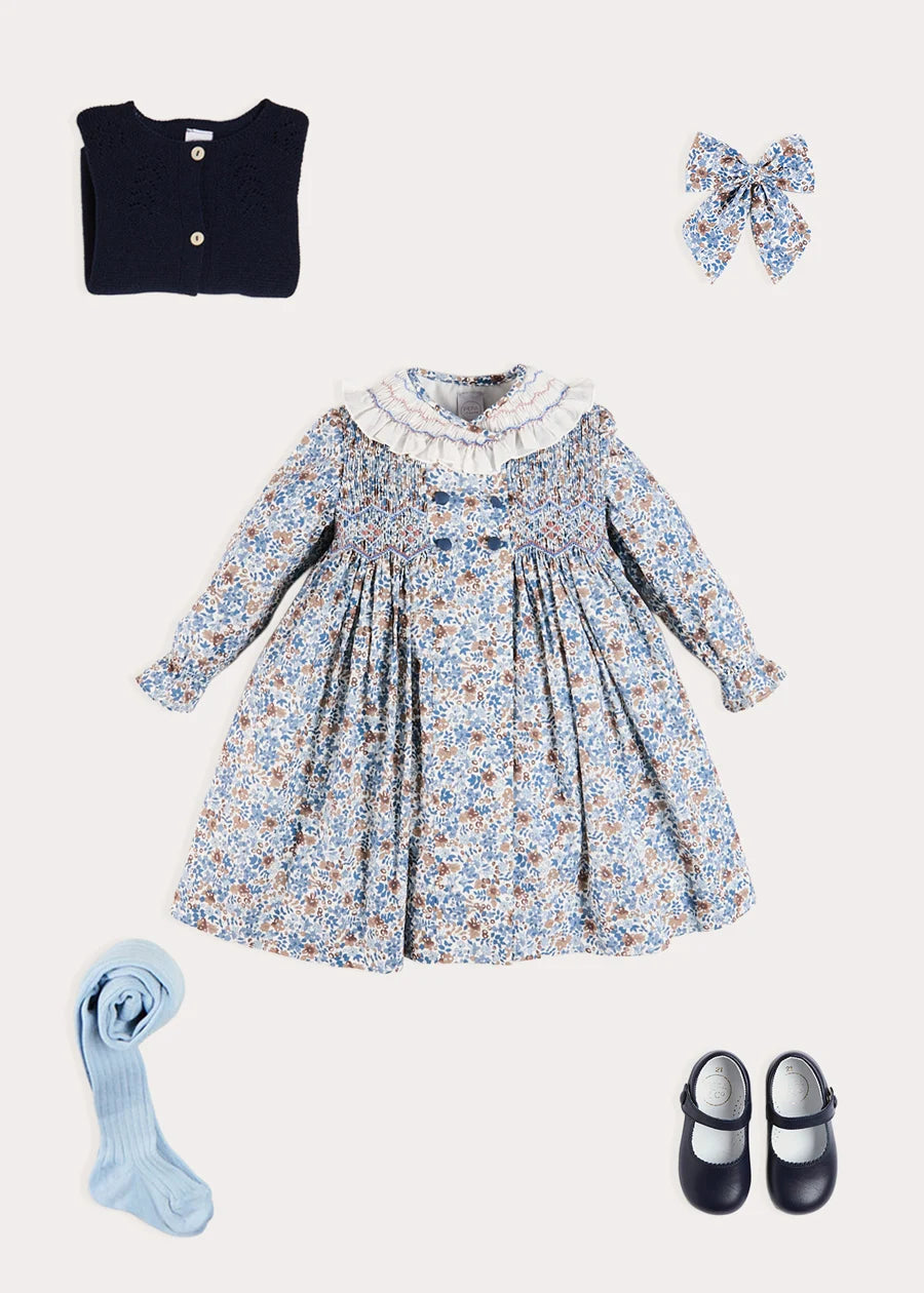 The Beatrice Floral Dress Toddler Girl Look