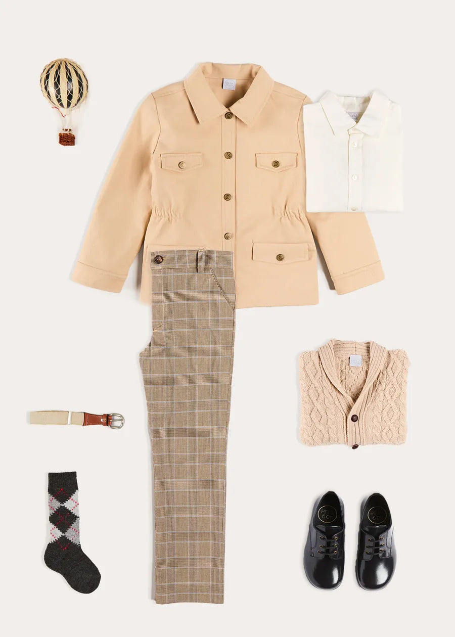 The Wilton Check Trouser Boy Look