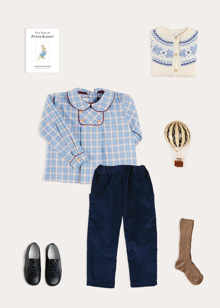 The Denby Check Shirt Toddler Boy Look