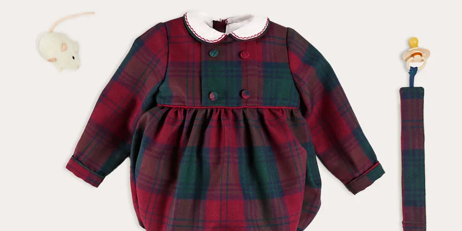 The Grosvenor Tartan Baby Boy Look Look from Pepa London