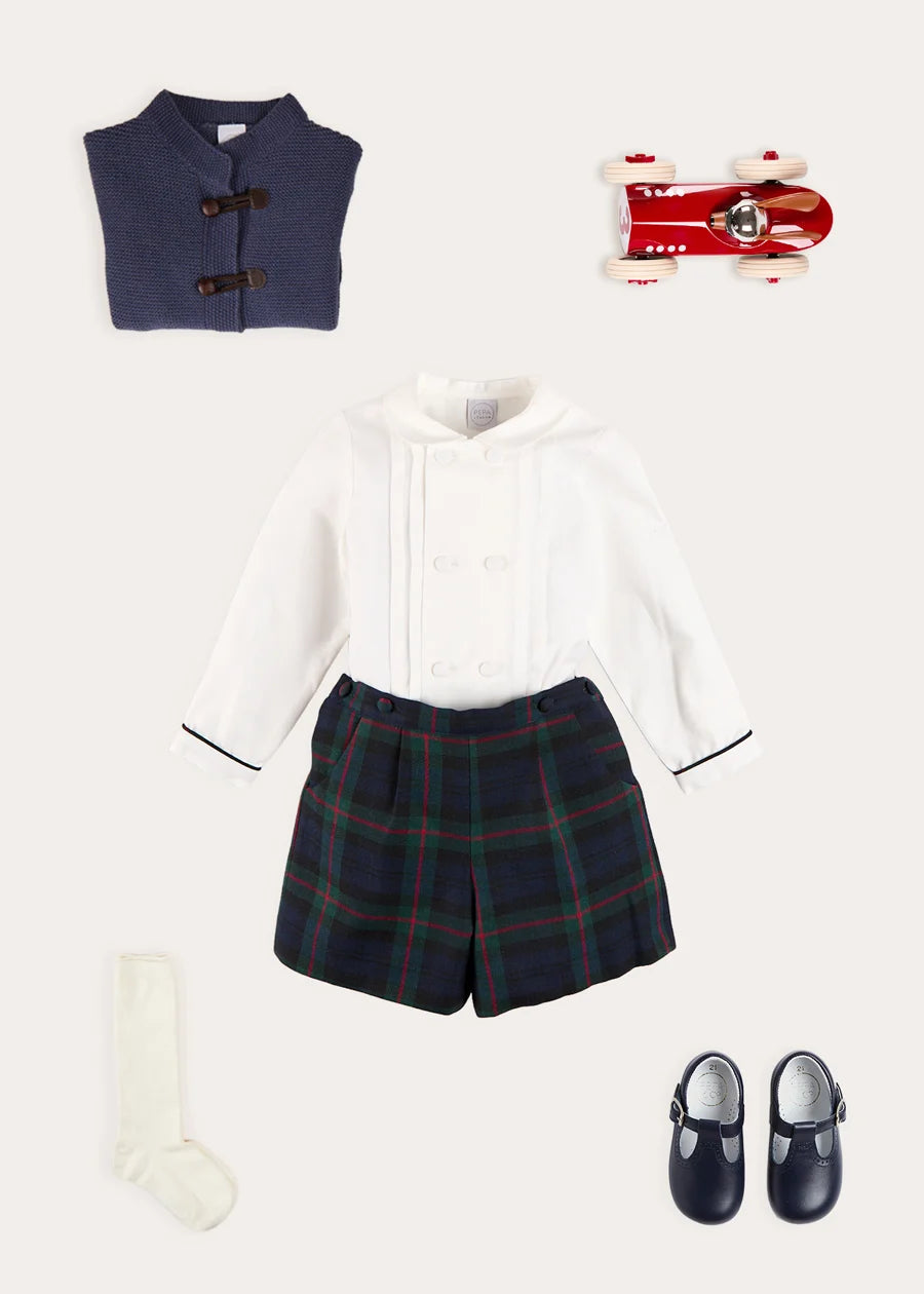 The Kinnerton Tartan Two Piece Set Toddler Boy Look