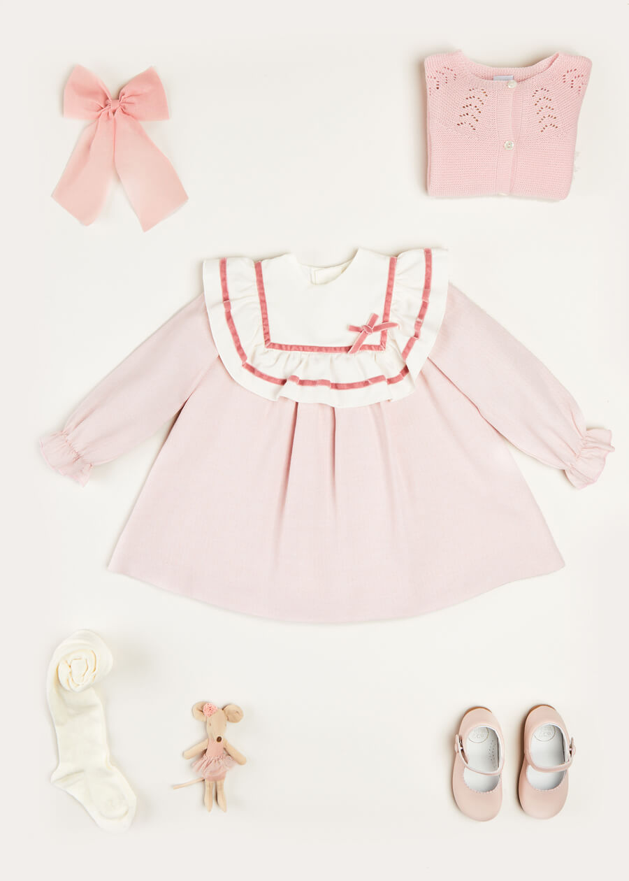 Ruffle Trapeze Gift Set in Pink Look  from Pepa London