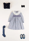 The Penelope Floral Dress Baby Girl Look Look  from Pepa London