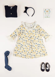 The Eliza Floral Dress Baby Girl Look Look  from Pepa London