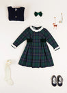 The Windsor Tartan Dress Baby Girl Look Look  from Pepa London