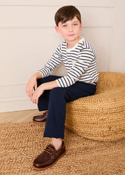 The Sailor Striped Top Boy Look Look from Pepa London