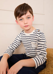 The Sailor Striped Top Boy Look Look from Pepa London