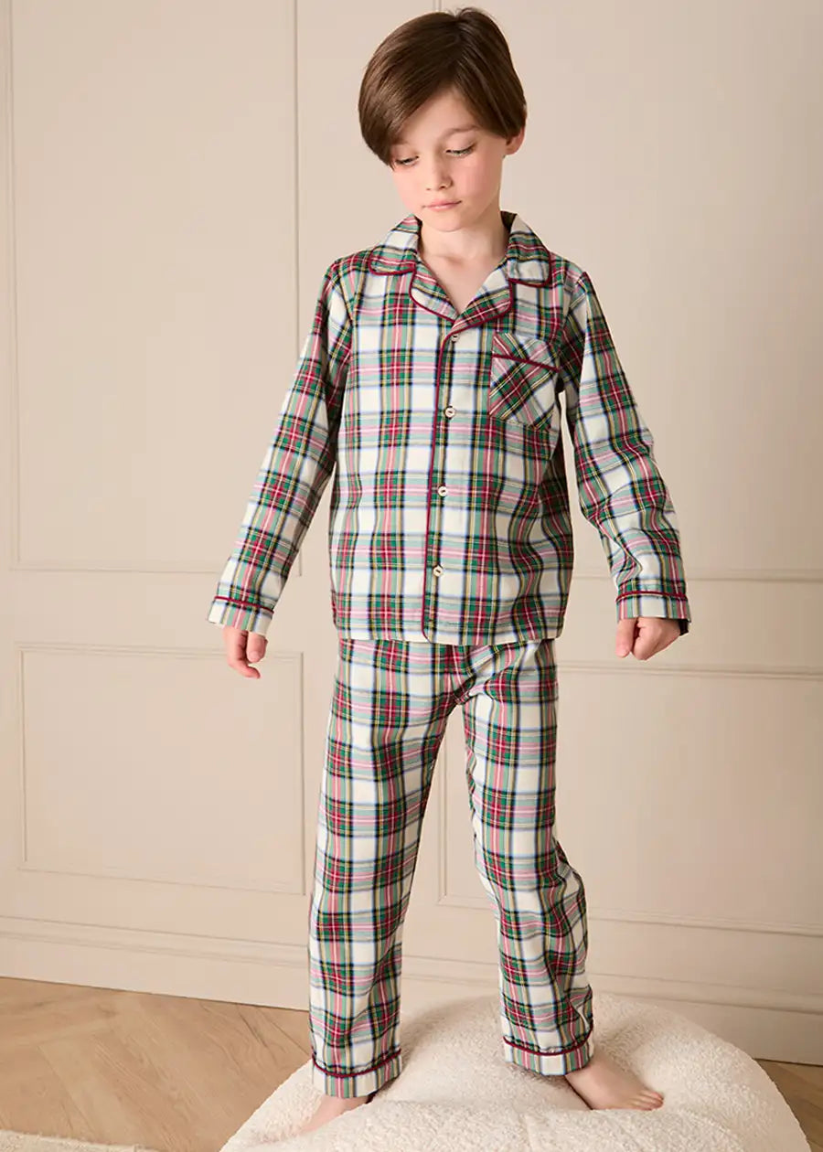 The Winterberry Tartan Sibling Styles Look