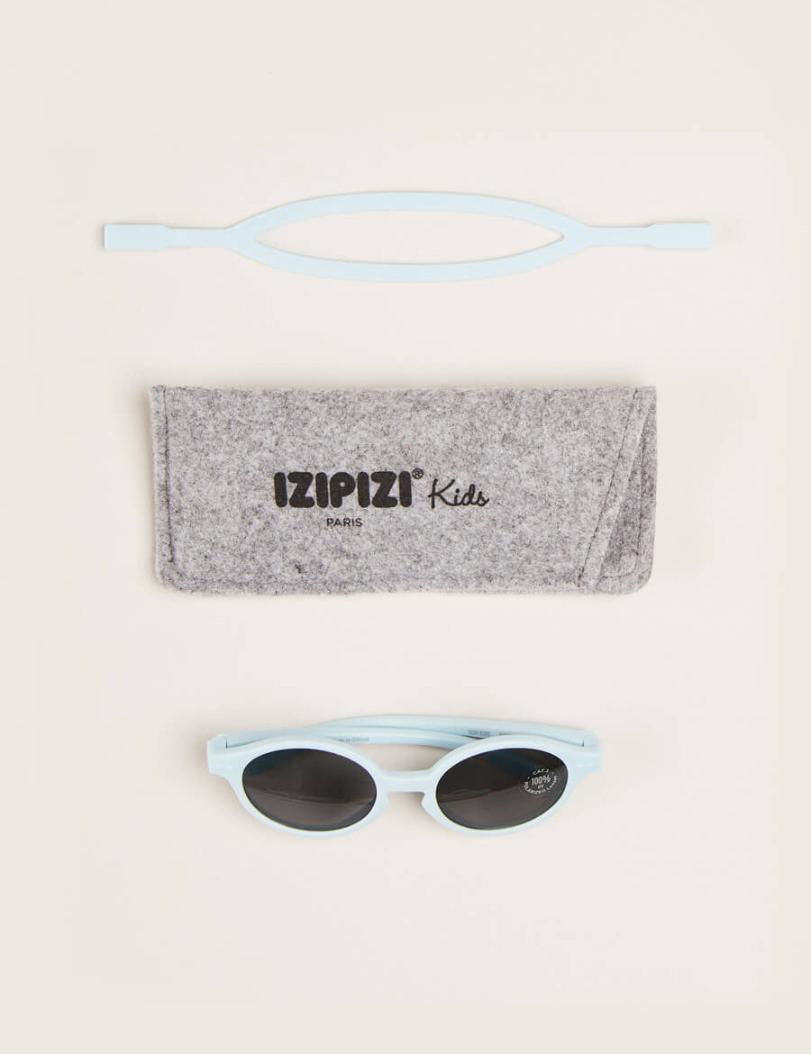 Izipizi Baby Sunglasses in Blue (9m-3y) Toys  from Pepa London